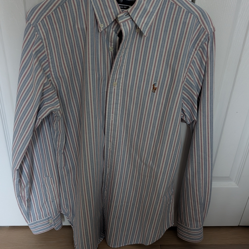 Ralph Lauren Multicolor Striped Button Down Shirt
